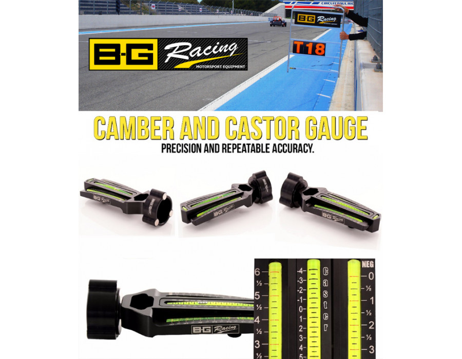 Camber and Castor Bubble Gauge