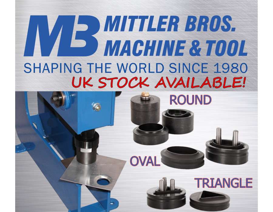 Mittler Bros. 3 Tonne Manual Bench Press Punch and Flare Sets