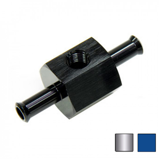 Inline Barb With 1/8" NPT Port 	3/8" (9.5mm) > Black