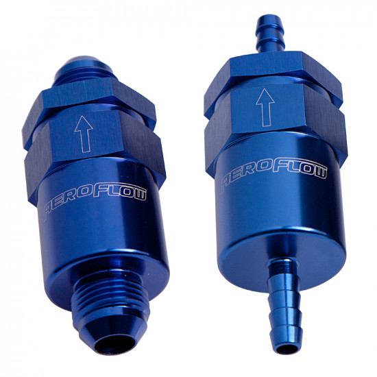 AN / Barb 30 Micron Billet Fuel Filter
