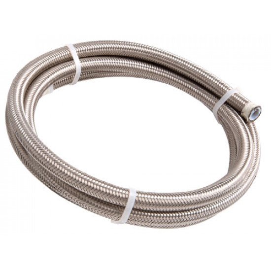 200 Series Stainless Steel Braided PTFE Teflon® Hose -06