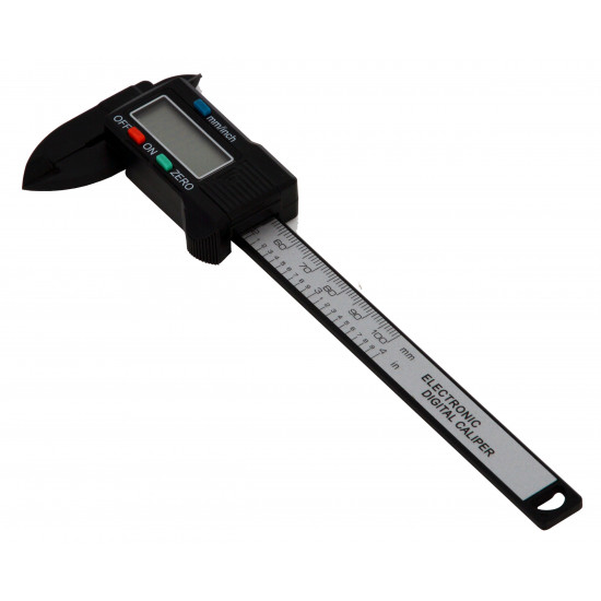 B-G - Carbon Fibre 100mm Digital Caliper/Vernier