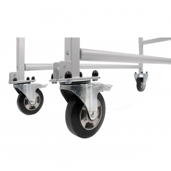 B-G Racing - Wheel and Tyre Trolley Aluminium Wheel Set With Carriers