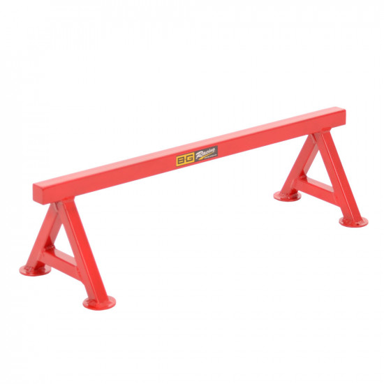 B-G Racing - Chassis Stands - Small 6 Inch - Powder Coated (Red)