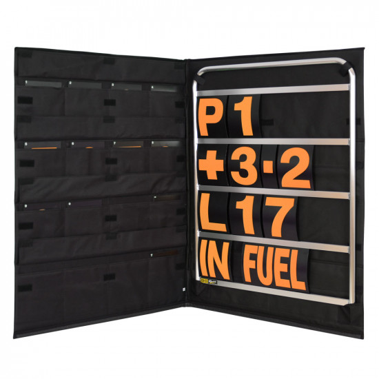 B-G Racing - Standard Silver Aluminium Pit Board Kit