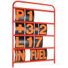 B-G Racing - Standard Red Aluminium Pit Board