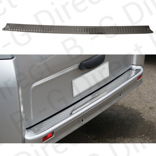 stainless steel rear bumper sill cover