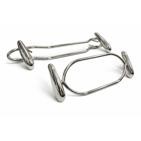 B-G Stainless Steel Front and Rear Nudge Bar Kit with Over Riders to suit Cobra Kit Car