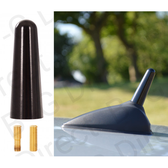 car antenna aerial bee sting short 55mm universal fit
