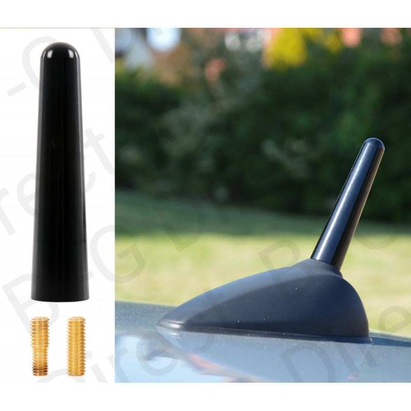 Car antenna aerial bee sting short 75mm universal fit