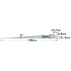B-G – Trailer Loading Ramps - 188cm Length - 6 Degree Slope Angle