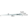 B-G – Trailer Loading Ramps - 188cm Length - 6 Degree Slope Angle