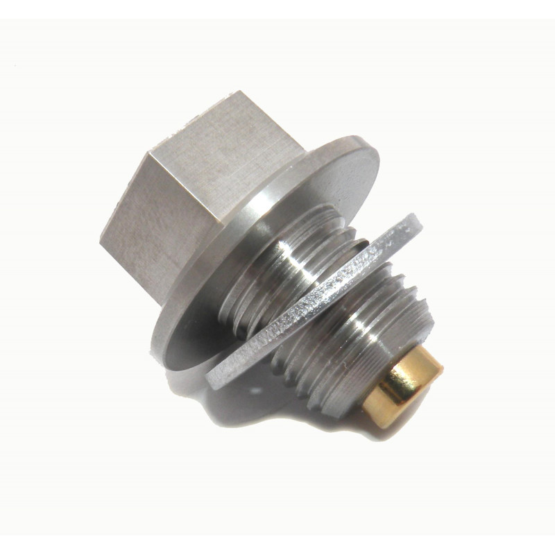 Gold Plug - AP-03 - M12 x 1.25mm Magnetic Sump Plug
