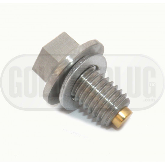 Gold Plug - AP-04 - M12 x 1.75mm Magnetic Sump Plug