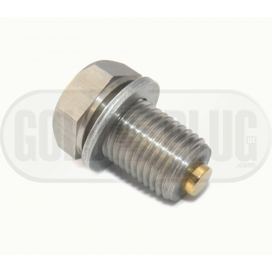 Gold Plug - AP-08 - M14 x 1.5mm Magnetic Sump Plug
