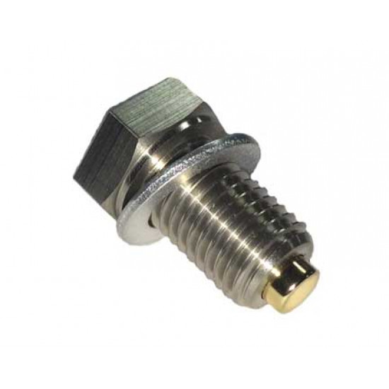 Gold Plug - AP-11 - M12 x 1.5mm Magnetic Sump Plug