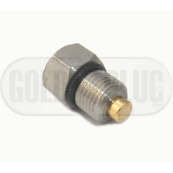 Gold Plug - HP-01 - 1/2 Inch x -20 Magnetic Sump Plug