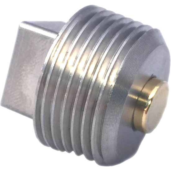 Gold Plug - IP-06X - 3/4" NPT x 3/4" NPT Magnetic Sump Plug