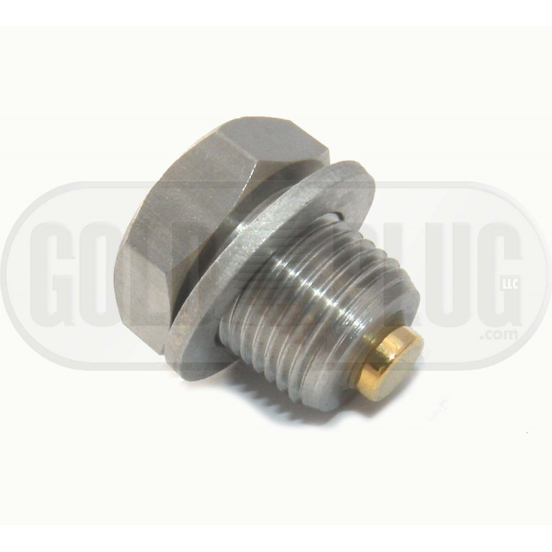 Gold Plug - AP-17 - 5/8" x 11 UNC Magnetic Sump Plug