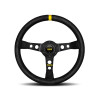 MOMO MOD.07 Steering Wheel - Black Suede