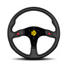 MOMO MOD.80 Steering Wheel - Black Leather