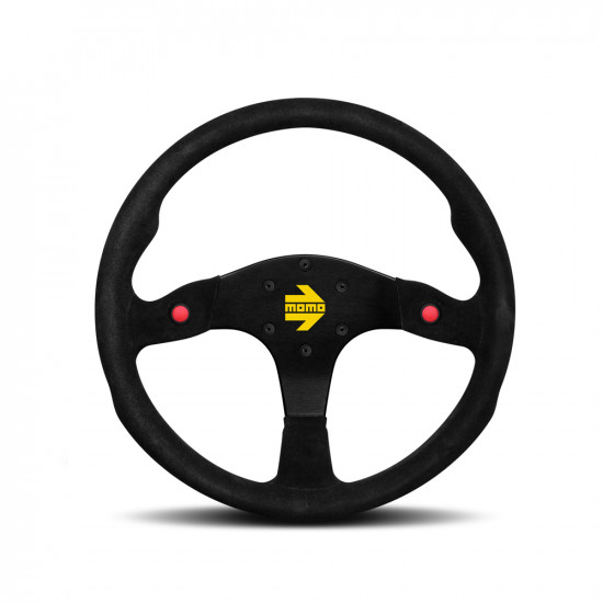 MOMO MOD.80 Steering Wheel - Black Suede