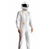 MOMO Pro-Lite Race Suit - White and Red - Promo