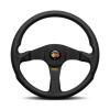 MOMO Corse 2.0 Steering Wheel - Black Leather
