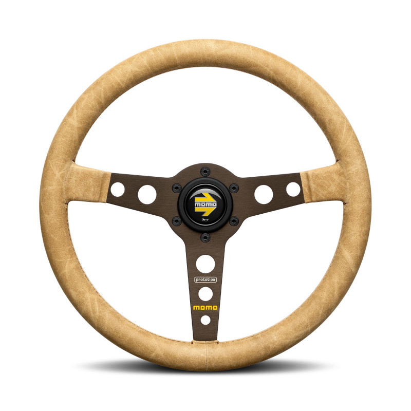 MOMO Prototipo Desert steering wheel - Brown - 350mm