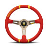MOMO Drifting Steering wheel - Red Microfibre