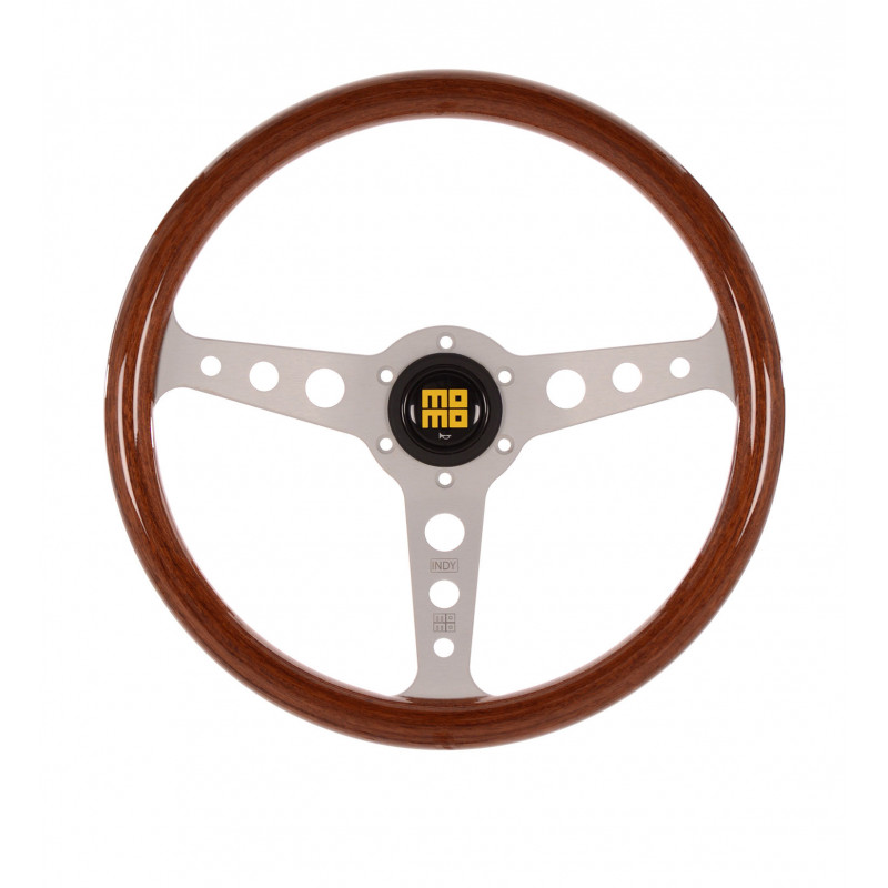 MOMO Indy Heritage Silver steering wheel
