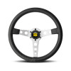 MOMO Prototipo Heritage Silver Spoke steering wheel
