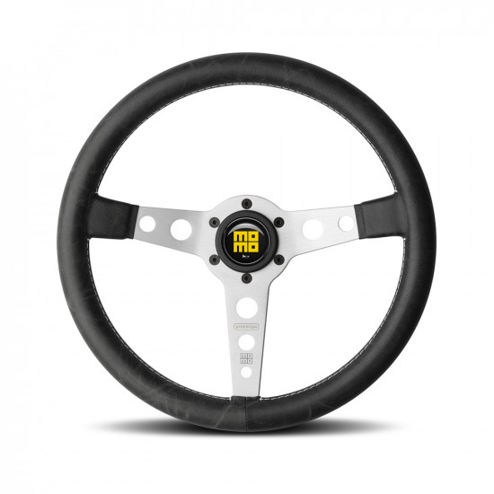 MOMO Prototipo Heritage Silver Spoke steering wheel