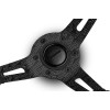 MOMO Ultra Black Edition Steering Wheel - Black Insert