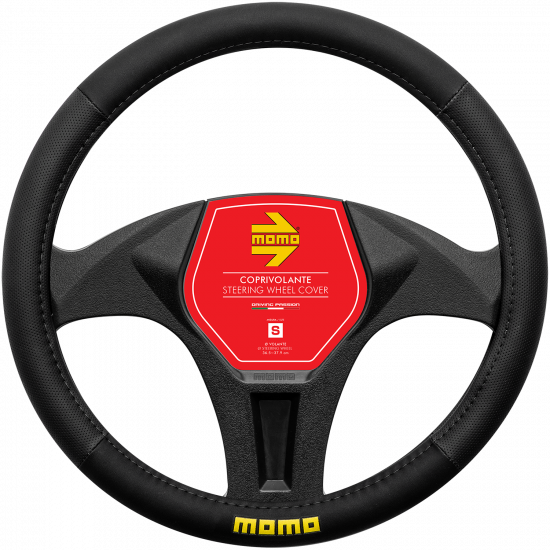 MOMO Universal Car Steering Wheel Cover - Easy - Black