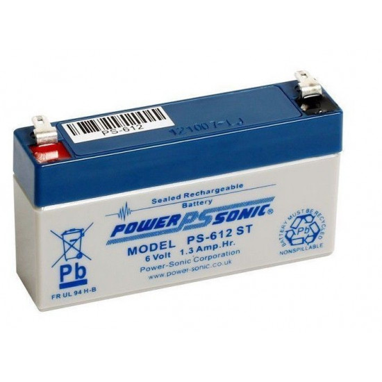 Rechargeable Battery 6 Volt 1.3Ah alarm battery